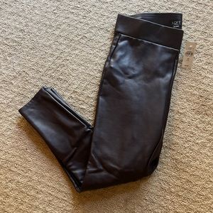 LOFT faux leather legging